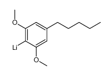 (2,6-dimethoxy-4-pentylphenyl)lithium Structure