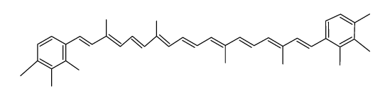 (all-E)-χ,χ-carotene Structure