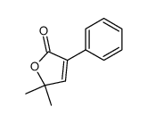 5,5-dimethyl-3-phenyl-5H-furan-2-one结构式