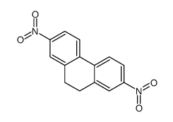 Phenanthrene, 9,10-dihydro-2,7-dinitro- structure