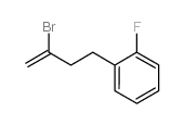 2-BROMO-4-(2-FLUOROPHENYL)-1-BUTENE structure