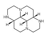 顺-十氢-1H,6H-3a,5a,8a,10a-四氮杂芘结构式