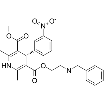 (S)-Nicardipine结构式