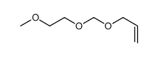 3-(2-methoxyethoxymethoxy)prop-1-ene结构式