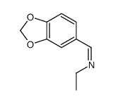 1-(1,3-benzodioxol-5-yl)-N-ethylmethanimine结构式