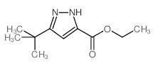 5-tert-Butyl-2H-pyrazole-3-carboxylic acid ethyl ester Structure