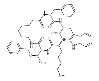 Cyclosomatostatin结构式