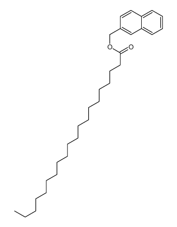 naphthalen-2-ylmethyl icosanoate Structure