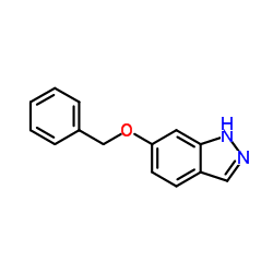 6-(苄氧基)-1H-吲唑结构式