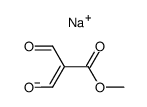 methyl diformylacetate, sodium salt结构式
