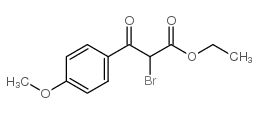 ETHYL 2-BROMO-3-(4-METHOXYPHENYL)-3-OXO-PROPANOATE结构式