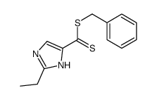 benzyl 2-ethyl-1H-imidazole-5-carbodithioate结构式