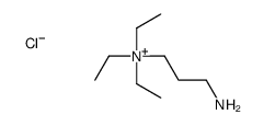 3-aminopropyl(triethyl)azanium,chloride结构式