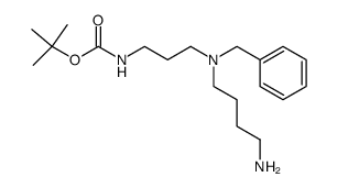 N1-(tert-butoxycarbonyl)-N4-benzylspermidine Structure