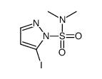 N,N-二甲基-5-碘-1H-吡唑-1-磺酰胺结构式
