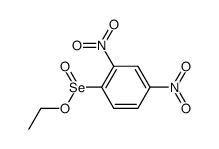 2,4-Dinitro-benzol-selenigsaeure-ethylester结构式