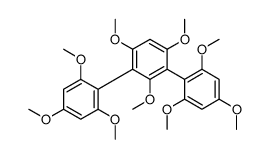 1,3,5-trimethoxy-2,4-bis(2,4,6-trimethoxyphenyl)benzene Structure