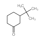 3-(叔丁基)环己酮结构式