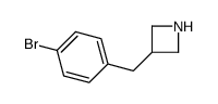 3-[(4-bromophenyl)methyl]azetidine Structure