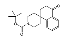 4-氧代-3,4-二氢-2H-螺[萘-1,4-哌啶]-1-羧酸叔丁酯结构式