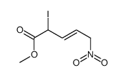 methyl 2-iodo-5-nitropent-3-enoate Structure