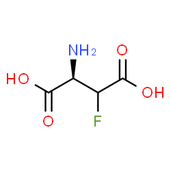 L-Aspartic acid, 3-fluoro- (9CI) structure