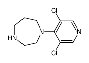 1-(3,5-Dichloro-4-pyridinyl)-1,4-diazepane Structure