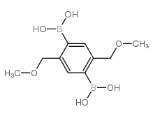 2,5-双(甲氧基甲基)-1,4-苯二硼酸结构式