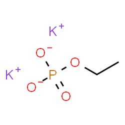 Phosphoric acid, ethyl ester, potassium salt结构式