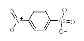 Arsonic acid,As-(4-nitrophenyl)- Structure
