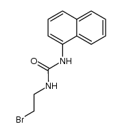 N-(2-bromo-ethyl)-N'-[1]naphthyl-urea Structure