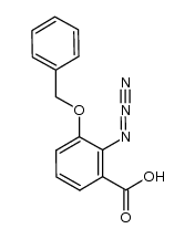 2-azido-3-(benzyloxy)benzoic acid结构式