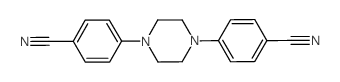 4-[4-(4-cyanophenyl)piperazin-1-yl]benzonitrile Structure
