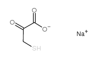 sodium mercaptopyruvate Structure