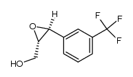 (1S,2S)-1-(meta-trifluoromethylphenyl) 1,2-epoxy-3-propanol Structure