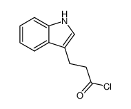 indole-3-propionic acid chloride结构式
