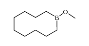 B-methoxyborecane结构式