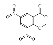6,8-dinitro-1,3-benzodioxin-4-one Structure