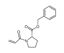 N-acryloyl-(S)-proline benzyl ester结构式