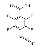 4-Azido-2,3,5,6-tetrafluorobenzamide结构式