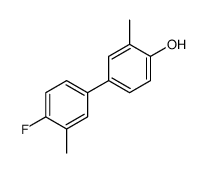 4-(4-fluoro-3-methylphenyl)-2-methylphenol Structure