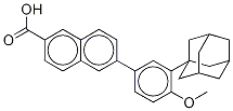 阿达帕林-D3结构式