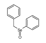 phenylseleninylmethylbenzene结构式