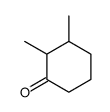 2,3-dimethylcyclohexan-1-one结构式