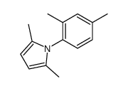 1-(2,4-dimethylphenyl)-2,5-dimethyl-1H-pyrrole结构式
