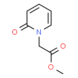 2-(2-氧代吡啶-1(2H)-基)乙酸甲酯结构式