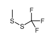 trifluoro-(methyldisulfanyl)methane结构式