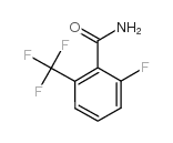 2-氟-6-(三氟甲基)苯甲酰胺结构式