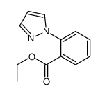 2-(1H-吡唑-1-基)苯甲酸乙酯结构式