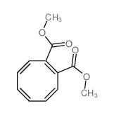 1,3,5,7-Cyclooctatetraene-1,2-dicarboxylicacid, 1,2-dimethyl ester Structure